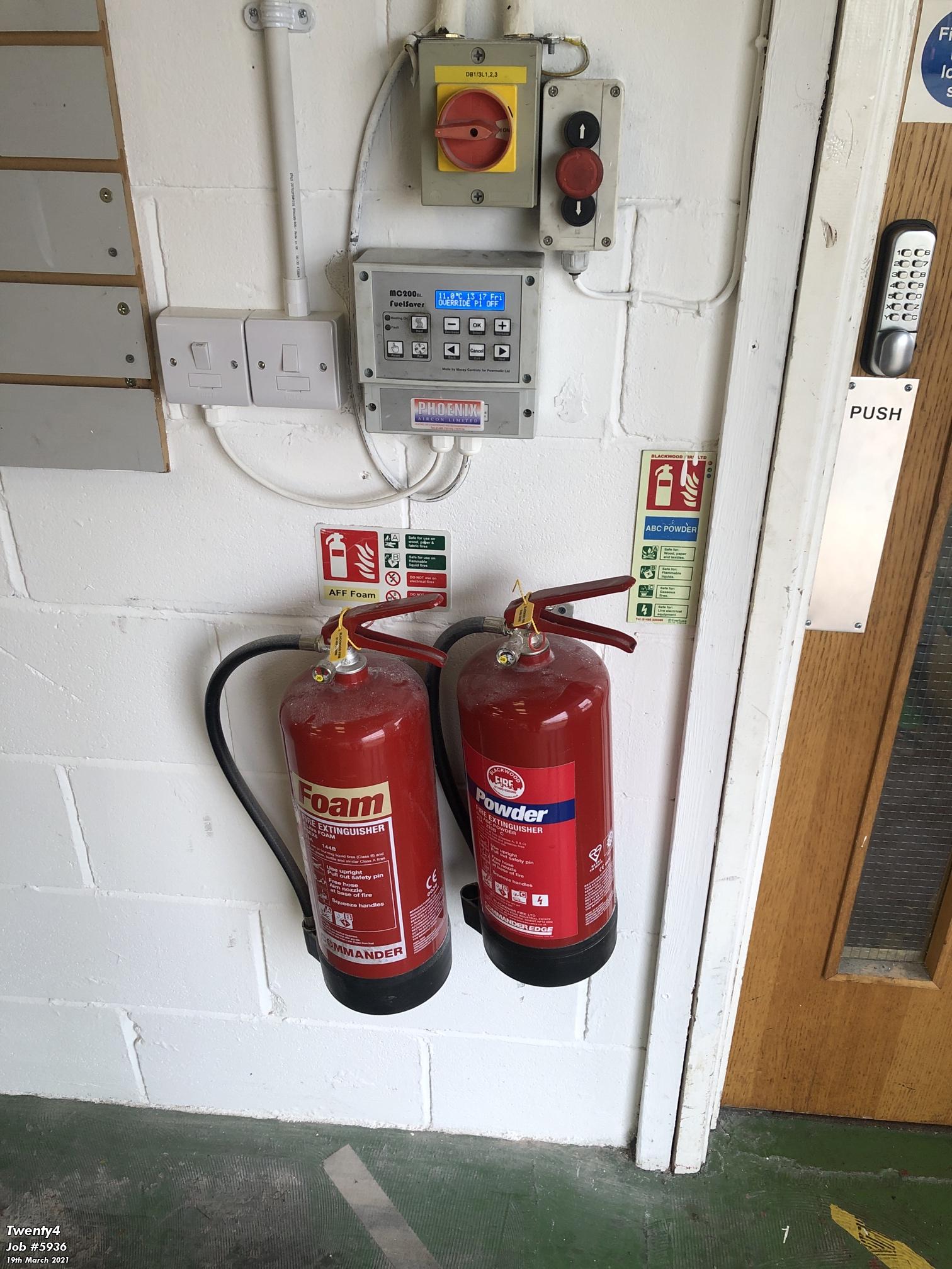 Fire Extinguisher & Fire Blanket Installation Cardiff Twenty 4